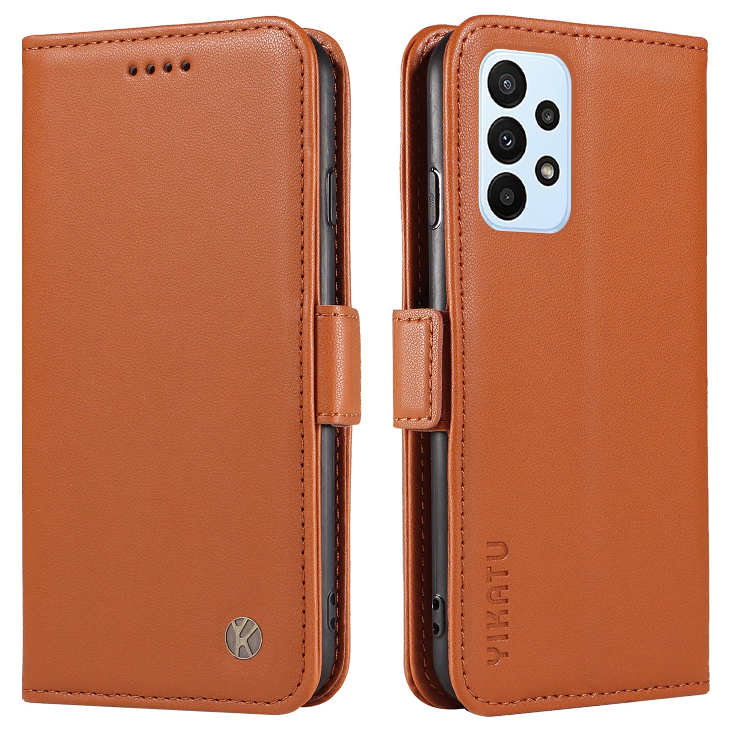 YIKATU YK-003 For Samsung Galaxy A23 4G / F23 5G / M23 5G PU Leather Wallet Phone Case Stand Magnetic Closure Cover YIKATU YK-003 For Samsung Galaxy A23 4G / F23 5G / M23 5G PU Leather Wallet Phone Case Stand Magnetic Closure Cover